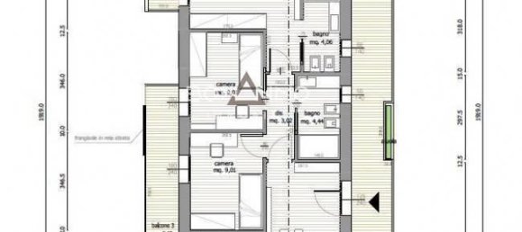5-Zimmer Penthouse in Jesolo, Italy, Nr. 38961 9
