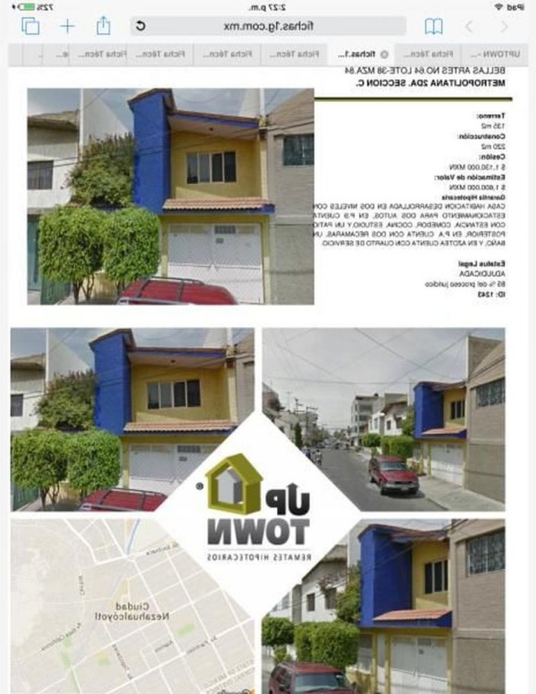 6 غرف نوم منزل في Ciudad Nezahualcoyotl, Mexico رقم 207529