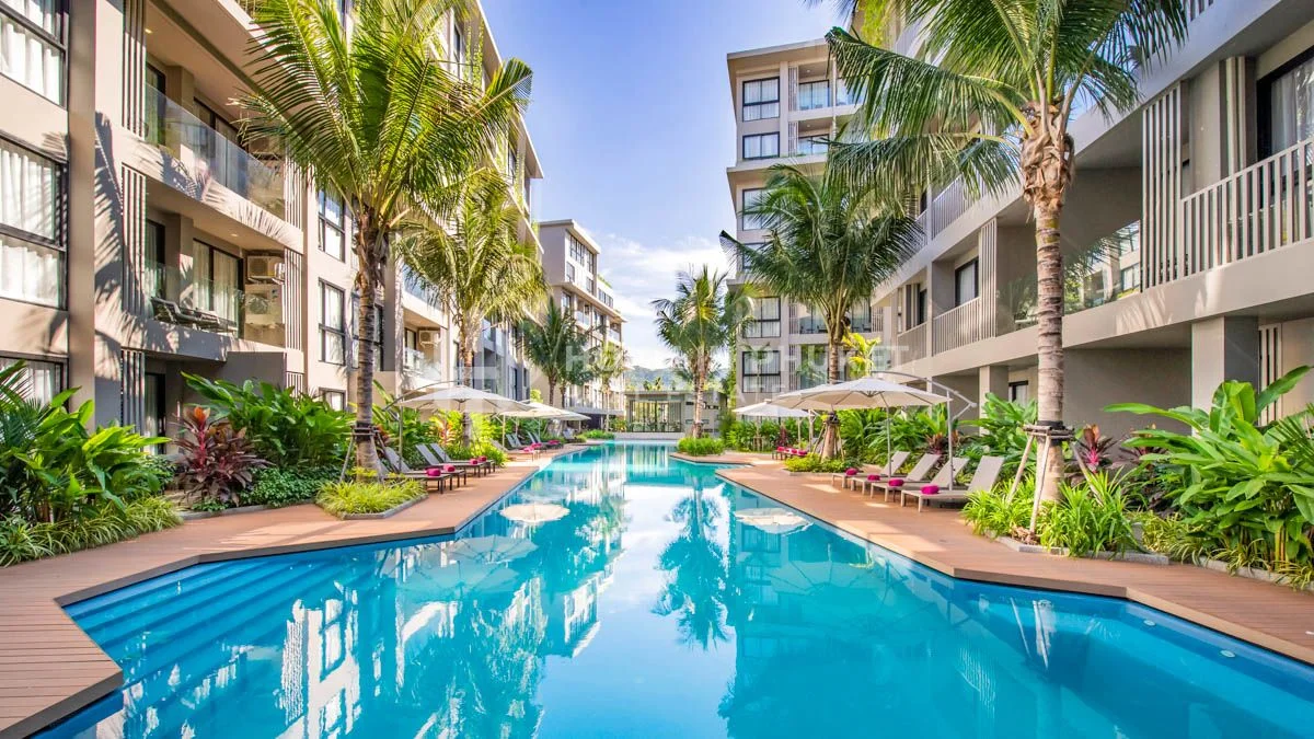 Apartamento com 1 quarto em condomínio em Bang Tao, Thailand N.º 60466