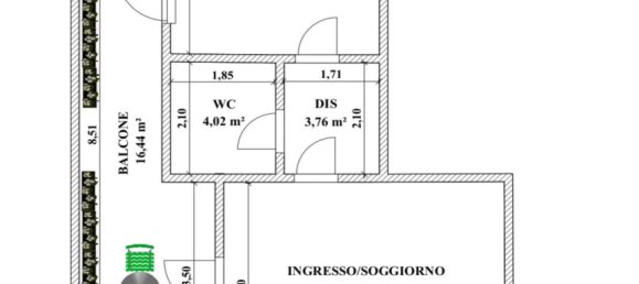 Apartamento de 2 dormitorios en Lecce, Italy No. 312441 19