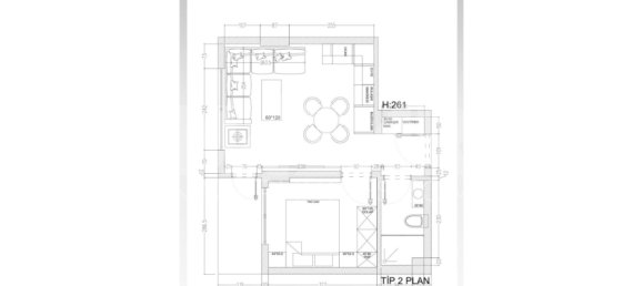 شقة 1+1 في Alanya, Turkey رقم 14431 23