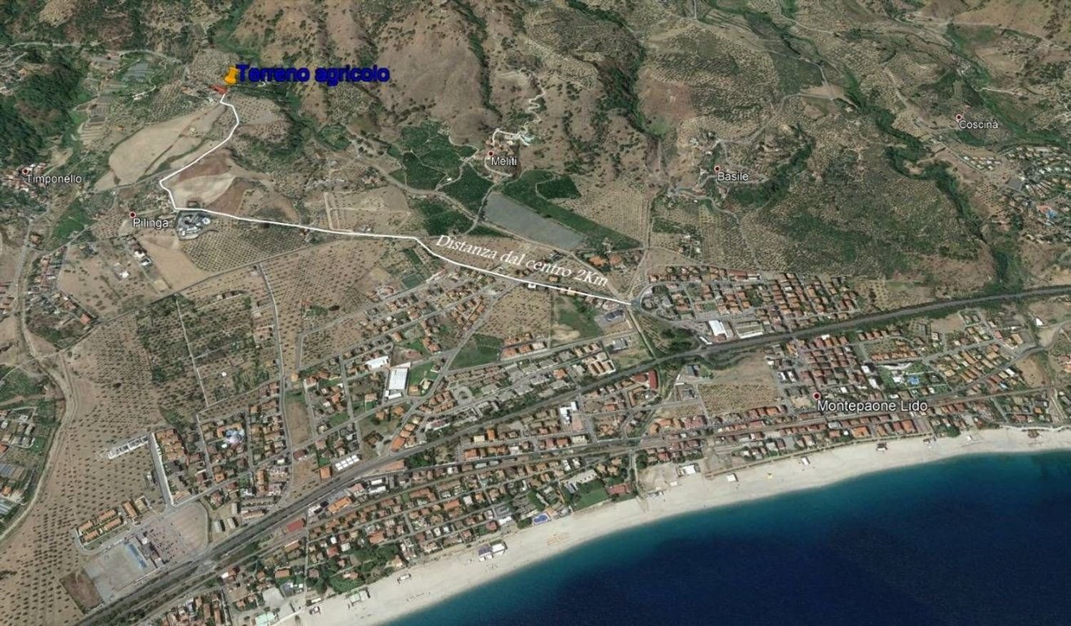 Grundstück in Gasperina, Italy 1075m², Nr. 278740