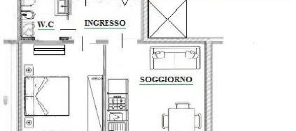 1 chambre Appartement à Turin, Italy No. 125339 9