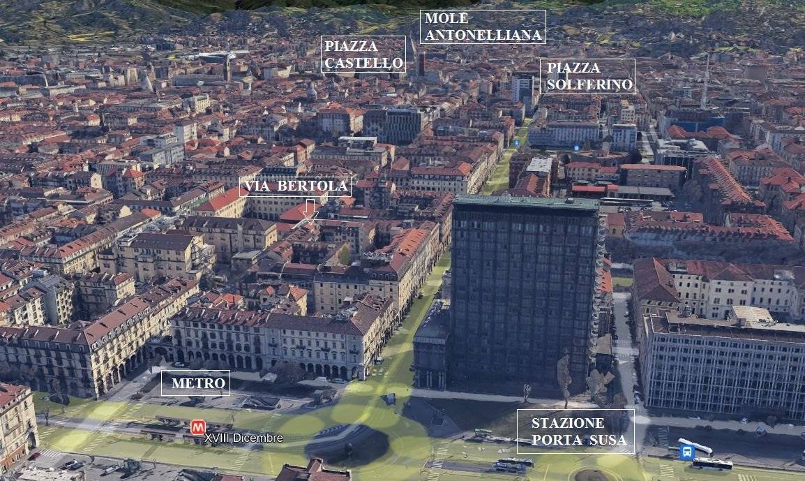 1 chambre Appartement à Turin, Italy No. 125339