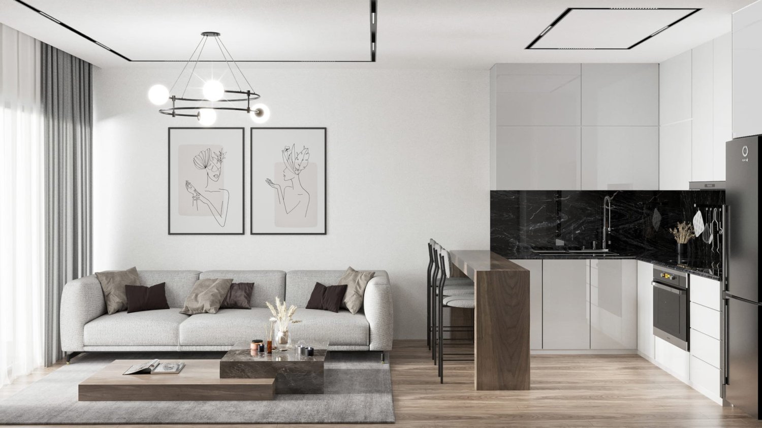 Apartment 3+1 in Vista Premium, Konyaalti, Turkey No. 37373