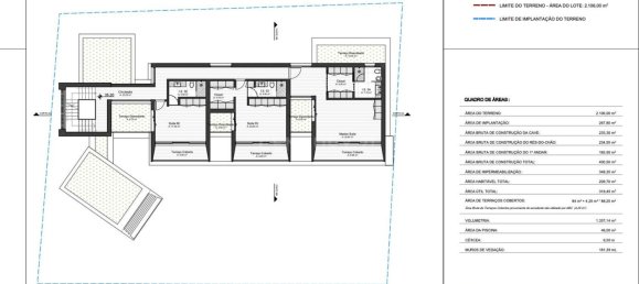 Grundstück in Quarteira, Portugal 2106m², Nr. 106994 7