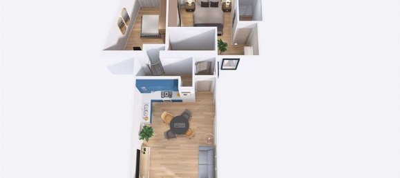 3-Zimmer Wohnung in Cagliari, Italy, Nr. 262996 6