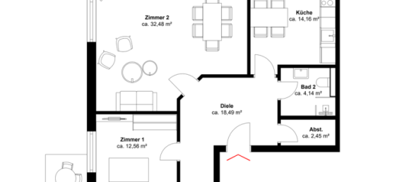 3 chambres Penthouse à Vorpommern-Rugen, Germany No. 359916 23