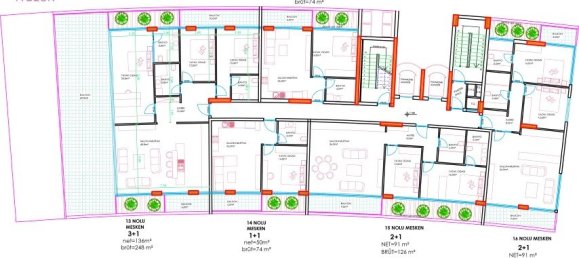 2 rooms Apartment in Kargicak, Turkey No. 14861 30