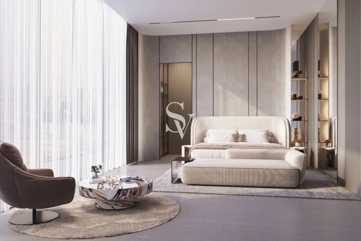 Apartamento T1 em Al Jaddaf, UAE N.º 187579