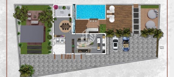 Villa 3+1 em Alanya, Turkey N.º 10748 8