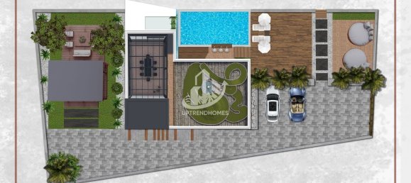 Villa 3+1 em Alanya, Turkey N.º 10748 6