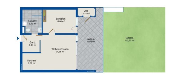 2-Zimmer Wohnung in Ried im Innkreis, Austria, Nr. 247598 20