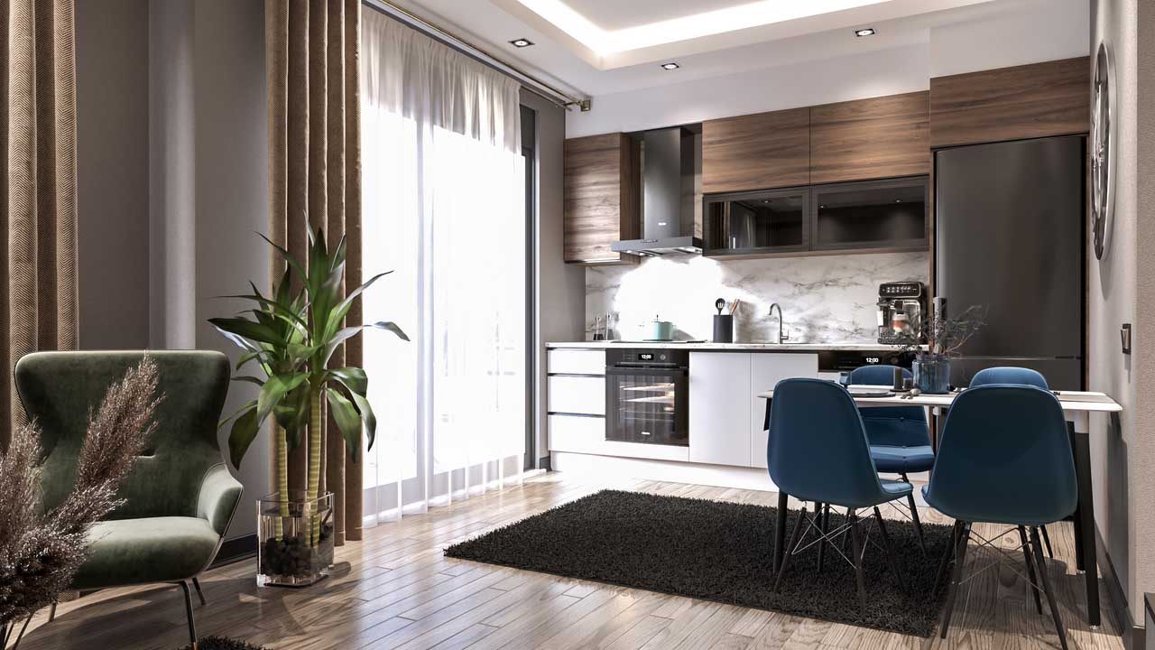 Apartment 2+1 in Dream Homes Gazipasa, Gazipasa, Turkey No. 38896