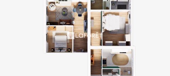 1 غرف نوم شقة في Vitry-sur-Seine, France رقم 187701 17