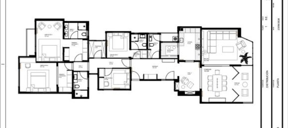 Квартира с 4 спальнями в Барселона, Испания № 22421 40