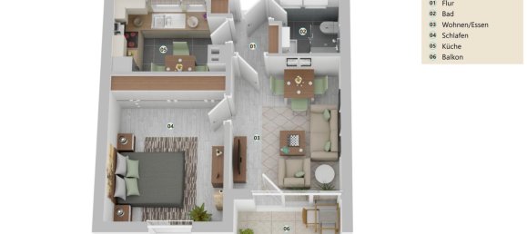 1 chambre Appartement à Heilbronn, Germany No. 337394 16