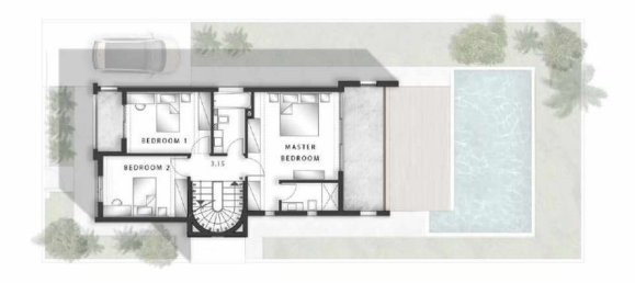 Дом с 3 спальнями в Героскипу, Кипр № 9752 10