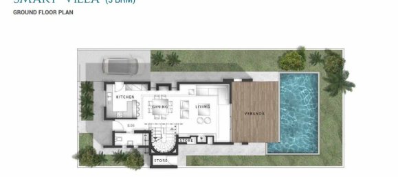 Дом с 3 спальнями в Героскипу, Кипр № 9752 9