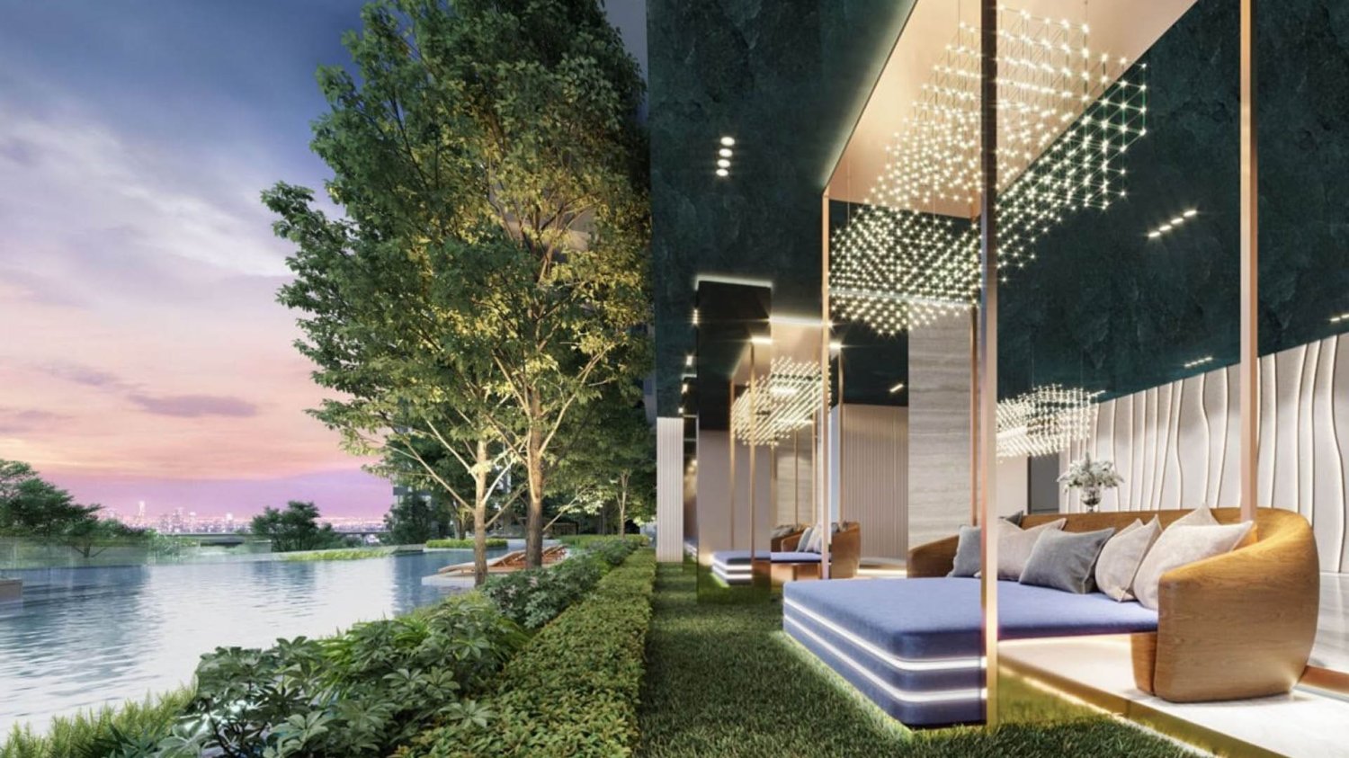 Condominio de 1 dormitorio en Life Sathorn Sierra
 Bangkok, Thailand No. 28973