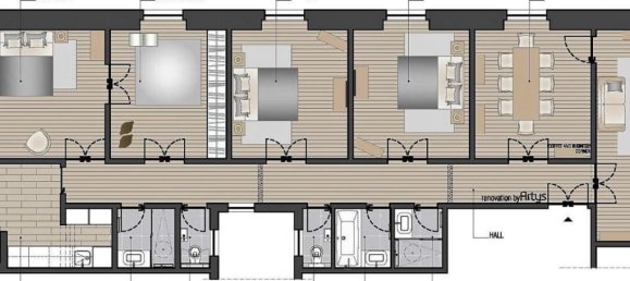 Квартира с 4 спальнями в Лиссабон, Португалия № 96044 41