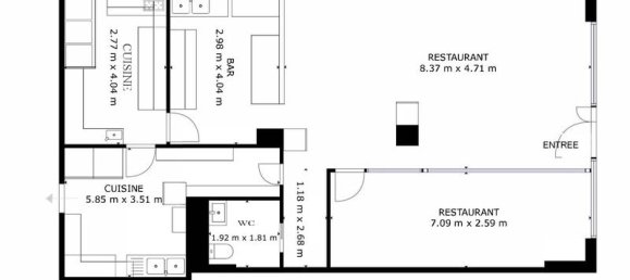 Gewerbliche Immobilie in Bonneuil-sur-Marne, France 215m², Nr. 327144 5