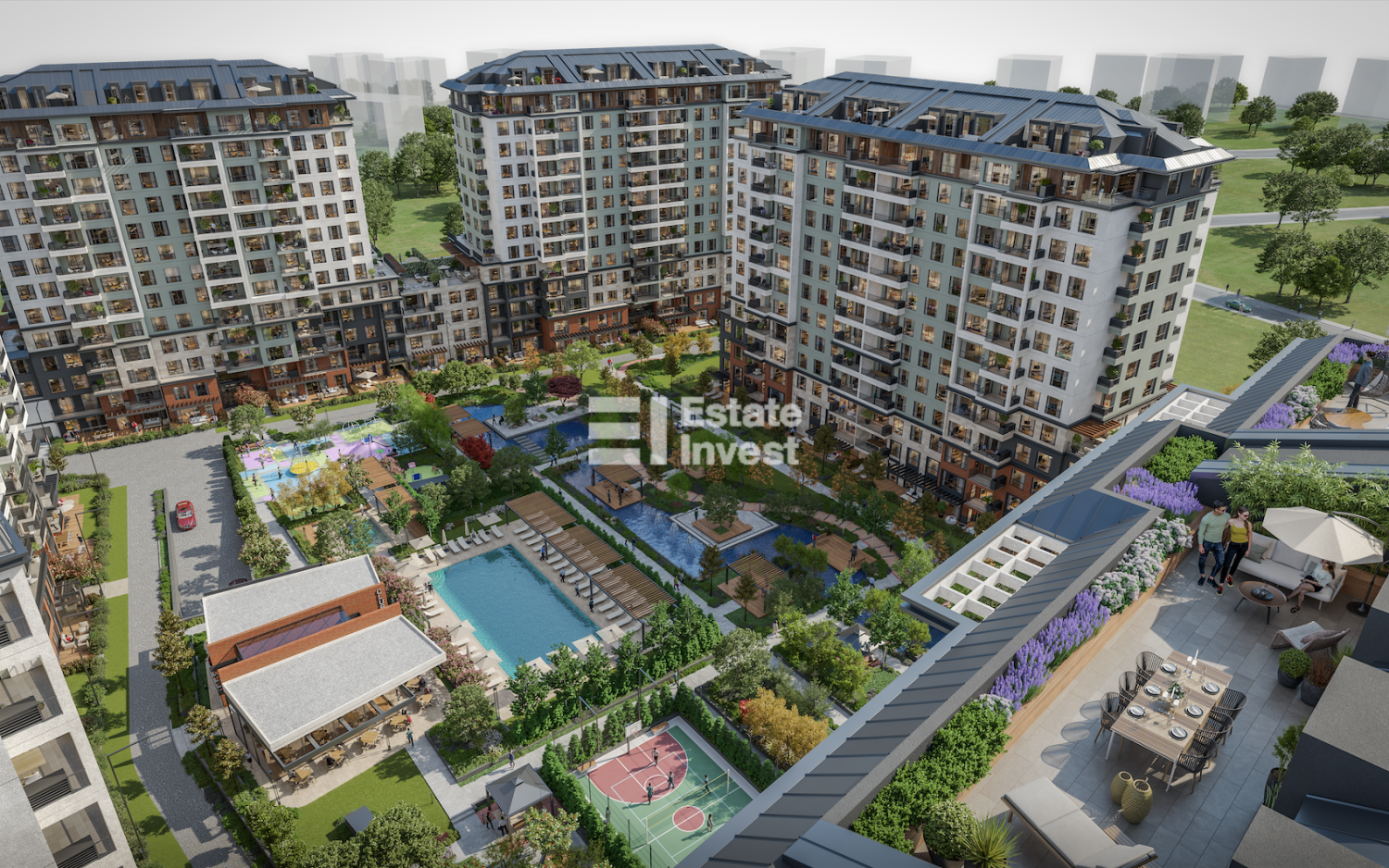 Apartment 2+1 in Istanbul, Turkey No. 19806