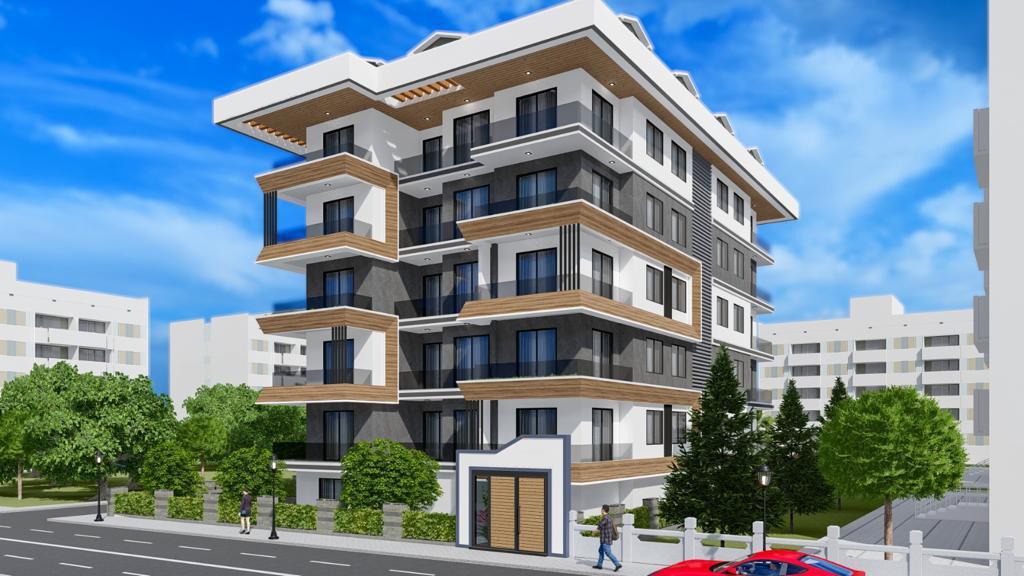 Apartamento de 2 habitaciónes en Alanya, Turkey No. 44839