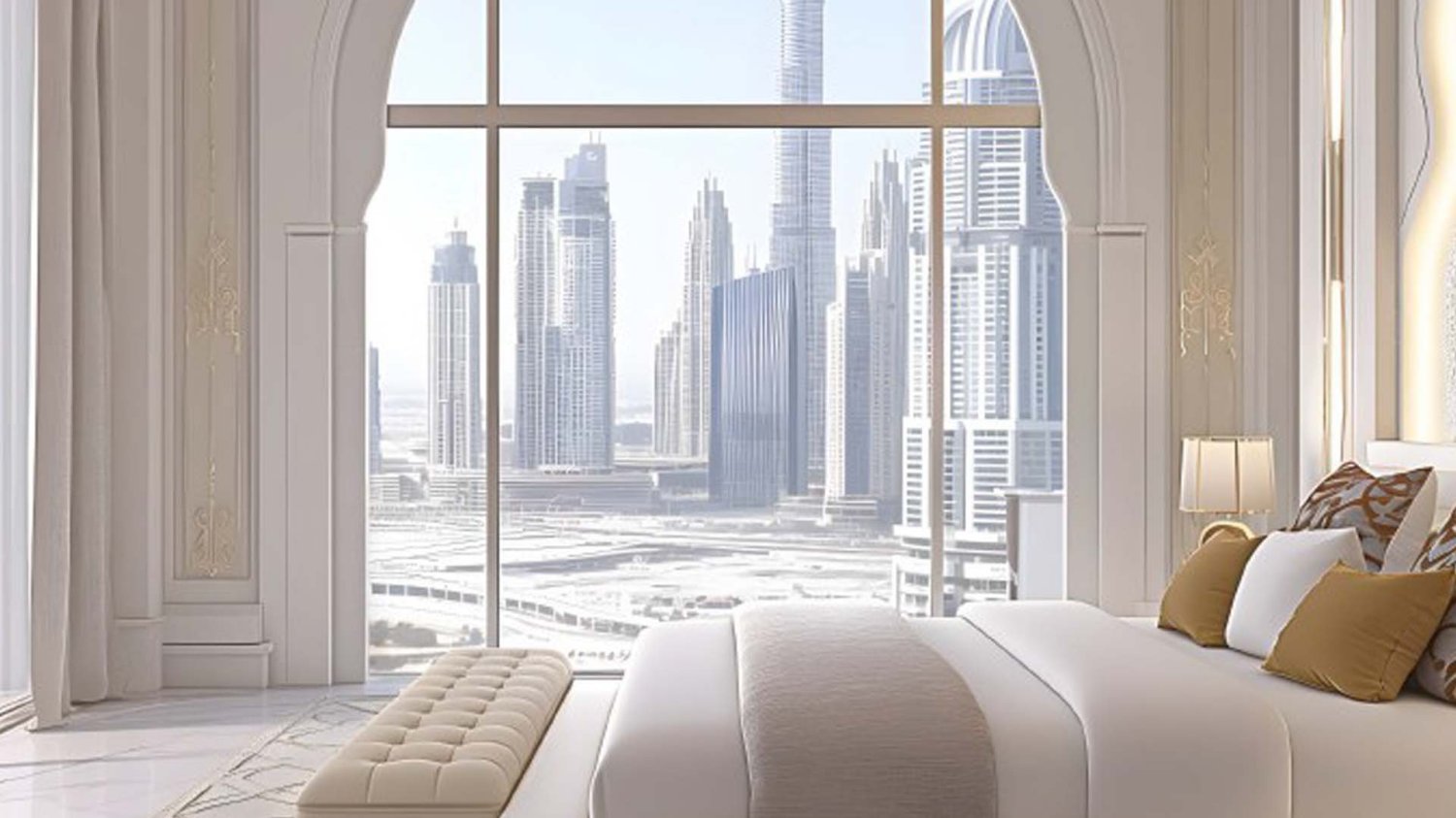 Квартира с 1 спальней в TIGER SKY TOWER, Бизнес-Бэй, ОАЭ № 62507