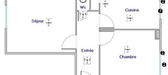 Квартира с 1 спальней в Виши, Франция № 197996 4
