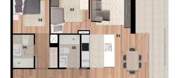 2 Schlafzimmer Wohnung in Vallirana, Spain, Nr. 27605 18