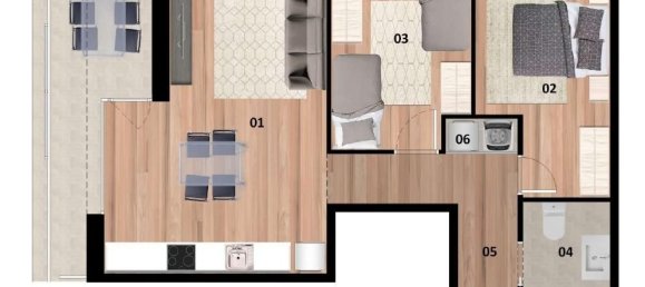 2 Schlafzimmer Wohnung in Vallirana, Spain, Nr. 27605 16