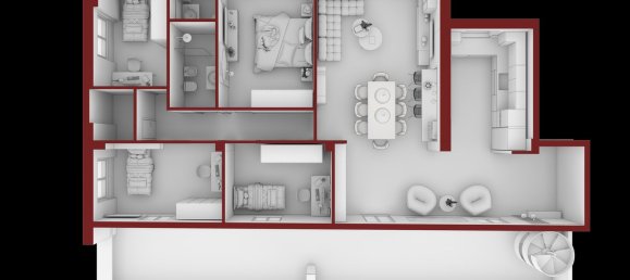 4 rooms Penthouse in Rome, Italy No. 31305 28