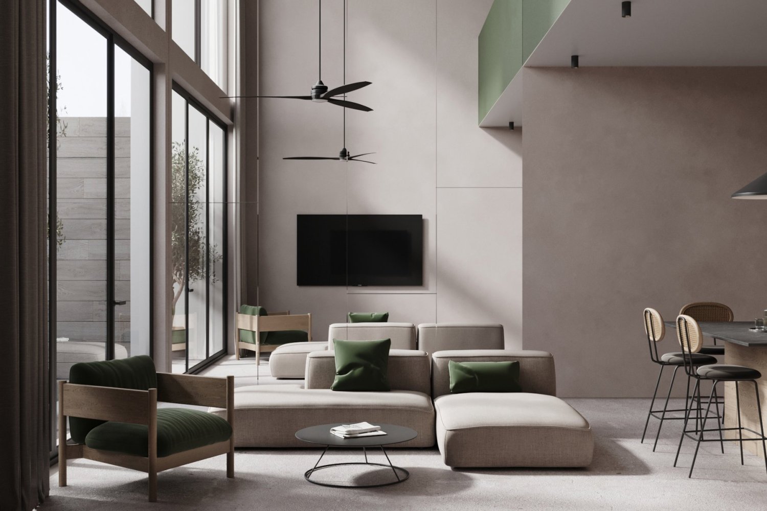 3 bedrooms Apartment in Canggu, Indonesia No. 1815