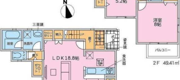 4 bedrooms House in Tokyo, Japan No. 6868 2