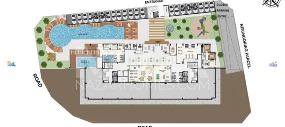 شقة 1+1 في Alanya, Turkey رقم 14358 17