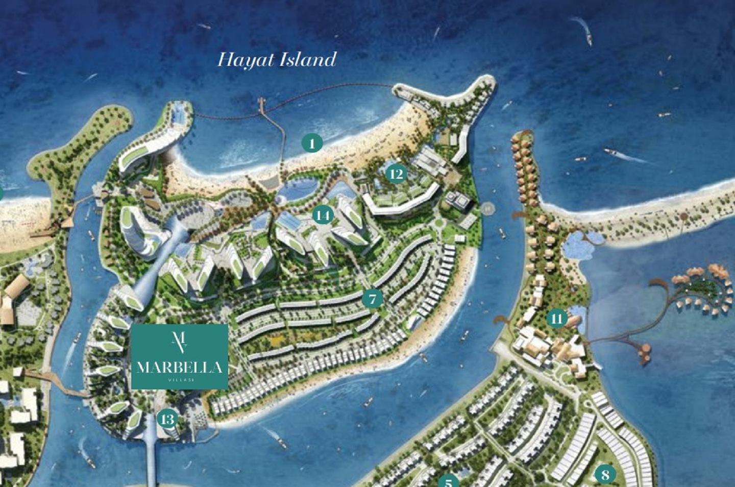 2 غرف نوم فيلا في Mina Al Arab, UAE رقم 107212