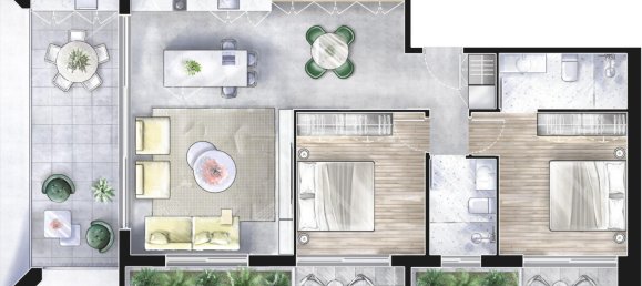 Apartamento T2 em Paphos, Cyprus N.º 13340 2