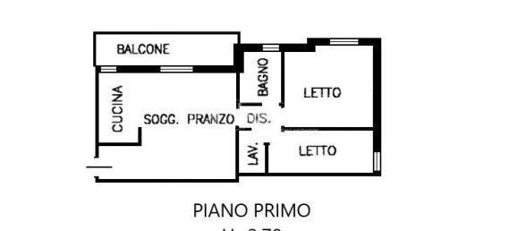 3 rooms Apartment in Carpi, Italy No. 237443 19