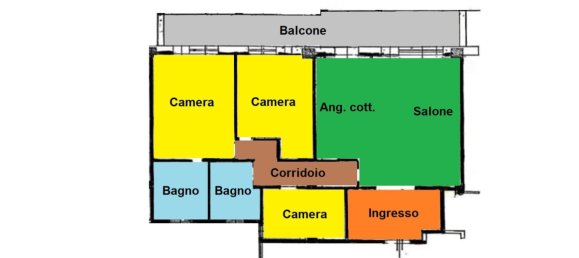 Квартира с 4 комнатами в Рим, Италия № 16870 38