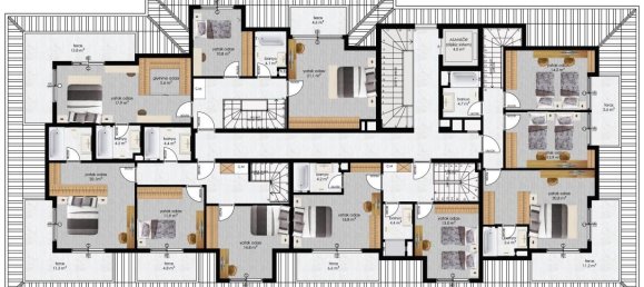 2 rooms Apartment in Alanya, Turkey No. 29875 27