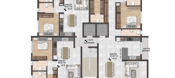 2 chambres Penthouse à Limassol, Cyprus No. 7853 10