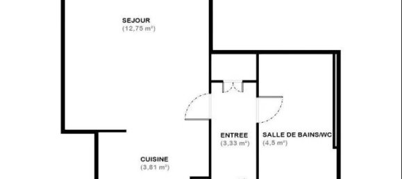 Studio in Paris, France No. 329863 8