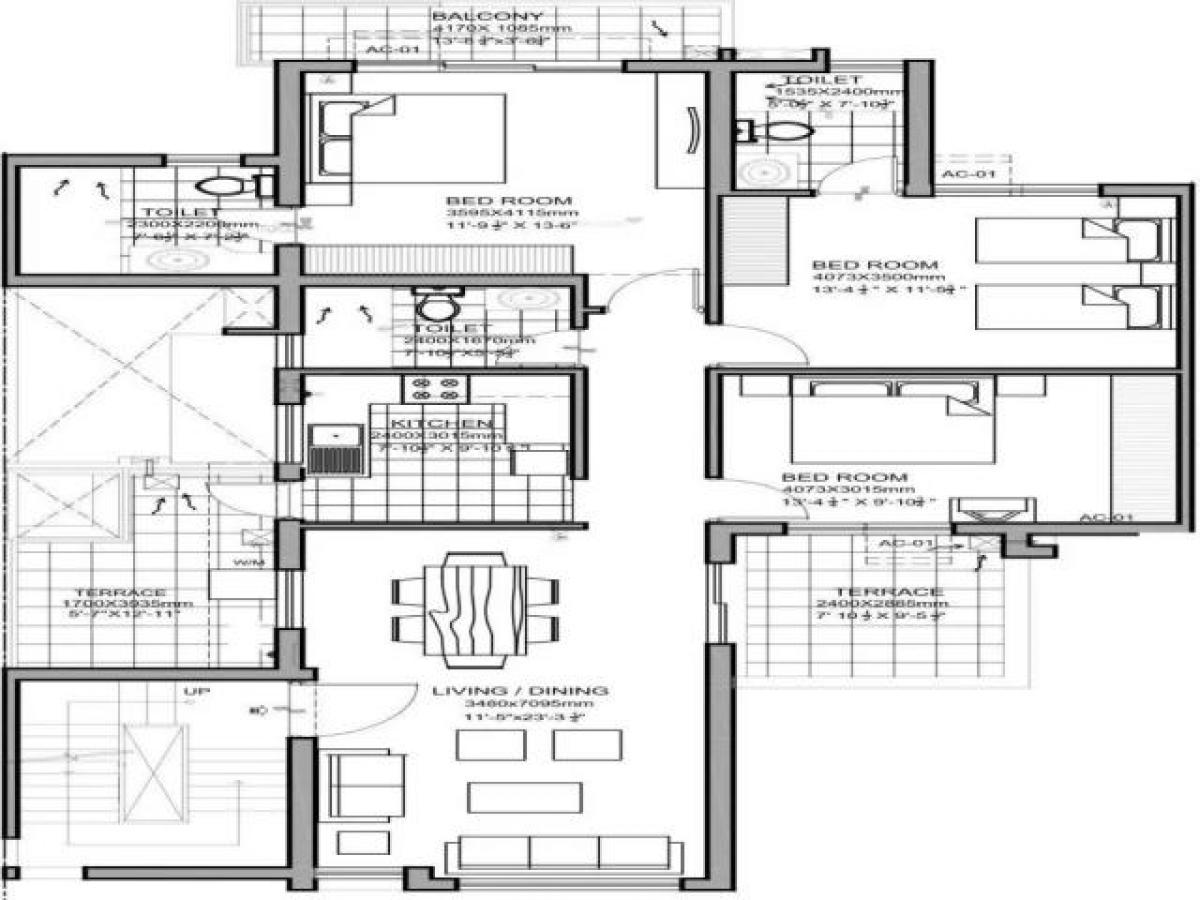 3 bedrooms House in Gurgaon, India No. 48820