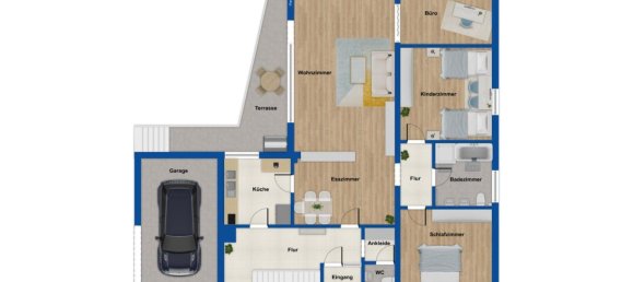 6-Zimmer Bungalow in Saarbrücken, Germany, Nr. 361754 16