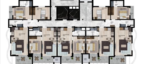 3 rooms Apartment in Avsallar, Turkey No. 27259 19