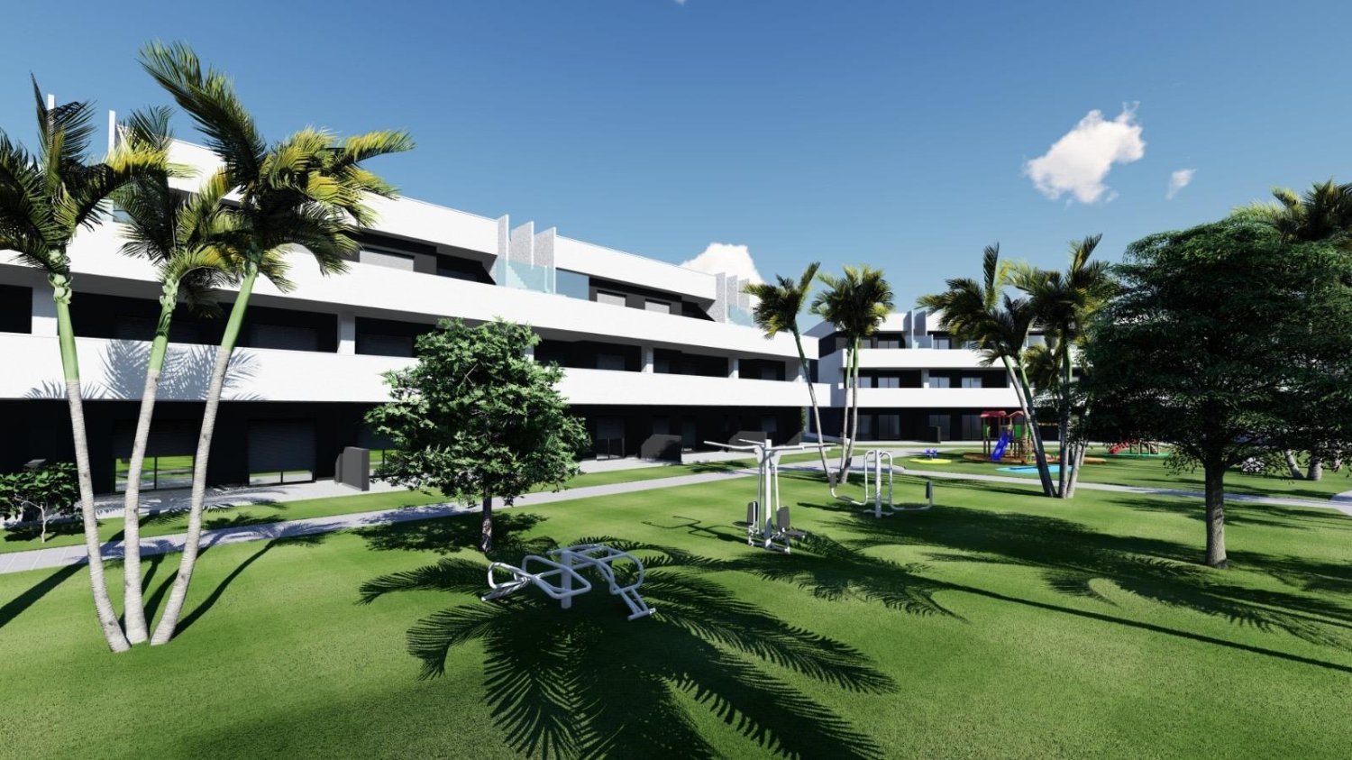 Квартира с 2 спальнями в Гуардамар-дель-Сегура, Испания № 13613