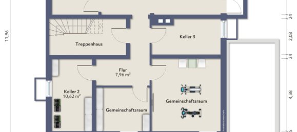 Квартира с 4 комнатами в Падерборн, Германия № 320666 18