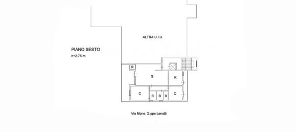 3 rooms Apartment in Foggia, Italy No. 64586 42