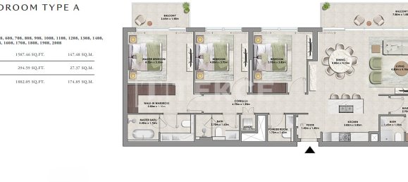 3 chambres appartement à vendre à Dubai Hills Estate, Dubai, UAE № 113460 16